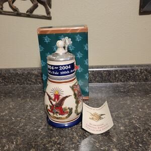 Anheuser-Busch Budweiser Stein St Louis World's Fair CB28